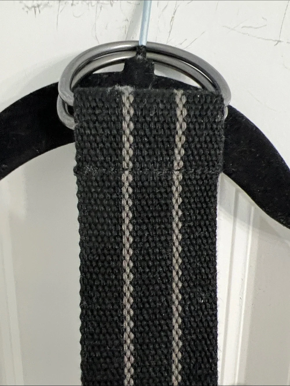 Black men’s canvas Belt